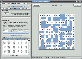 Wordlist Screen